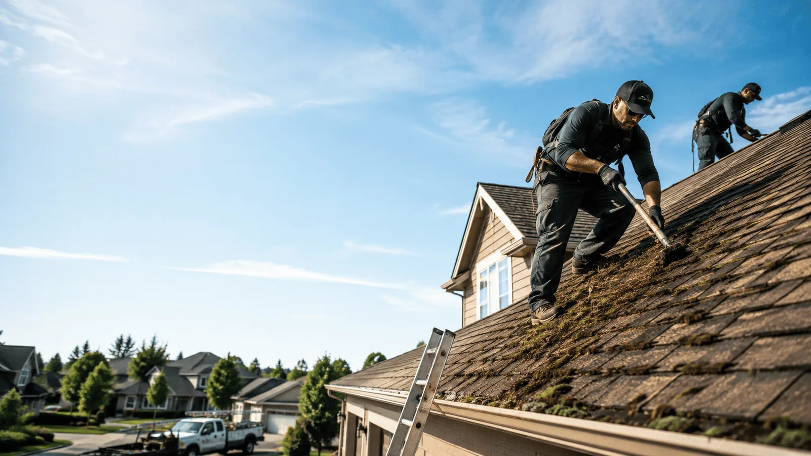 Roof Moss Removal in Greenbush, MN near me
